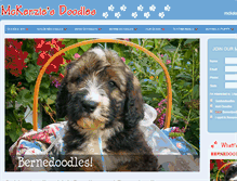 Tablet Screenshot of mckenziesdoodles.com
